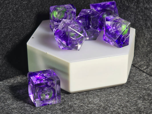 Bio-Exorcist | Liquid Core | 7 Piece Dice Set