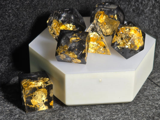 Gold Mine | 7 Piece Dice Set