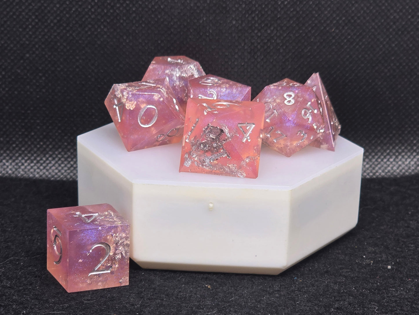 Starry Sugar Shards | 7 Piece Dice Set