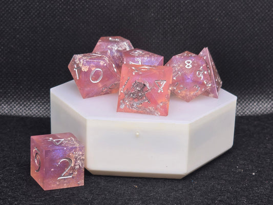 Starry Sugar Shards | 7 Piece Dice Set