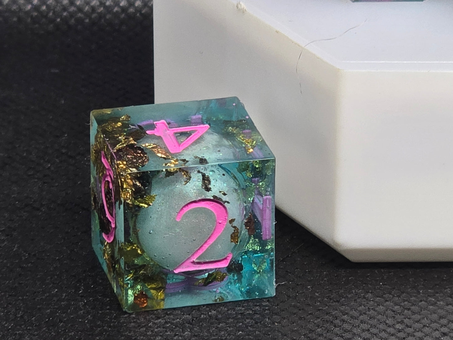 Heart of the Forest | Liquid Core | 7 Piece Dice Set