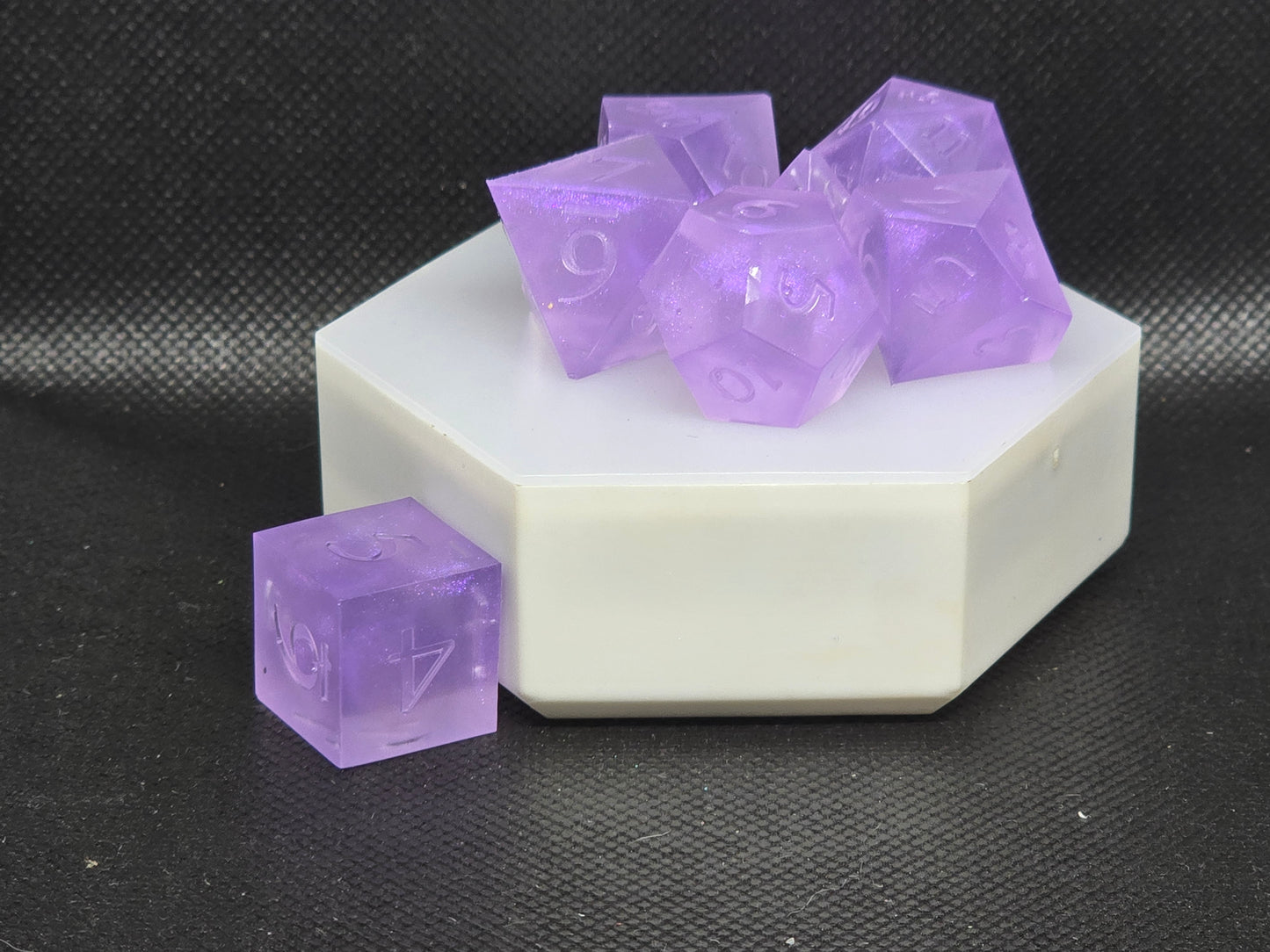 Sugared Plums | 7 Piece Dice Set