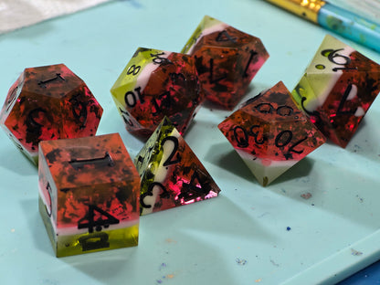 Watermelon | 7 Piece Dice Set